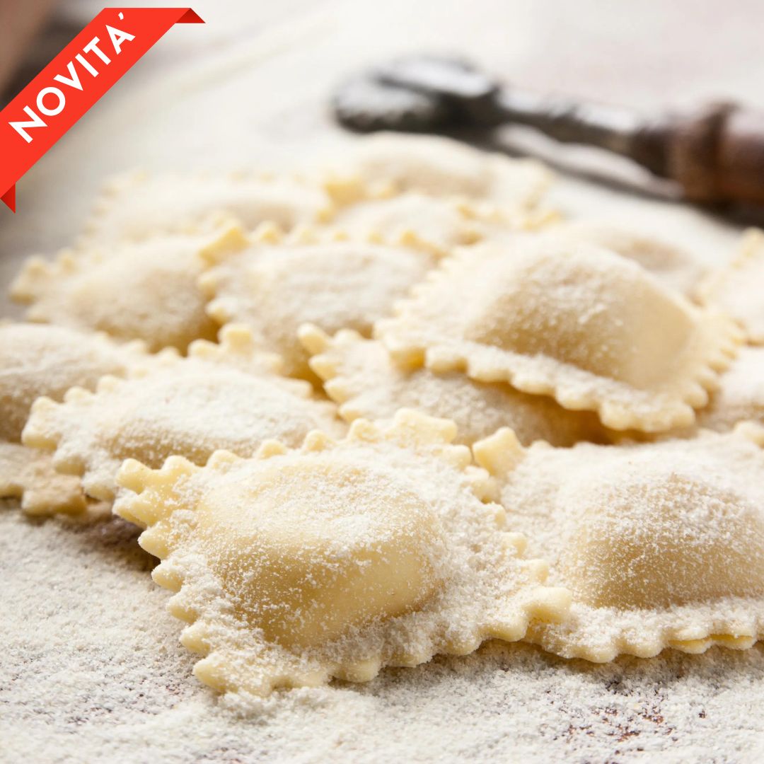 RAVIOLI RICOTTA E SCAMPI