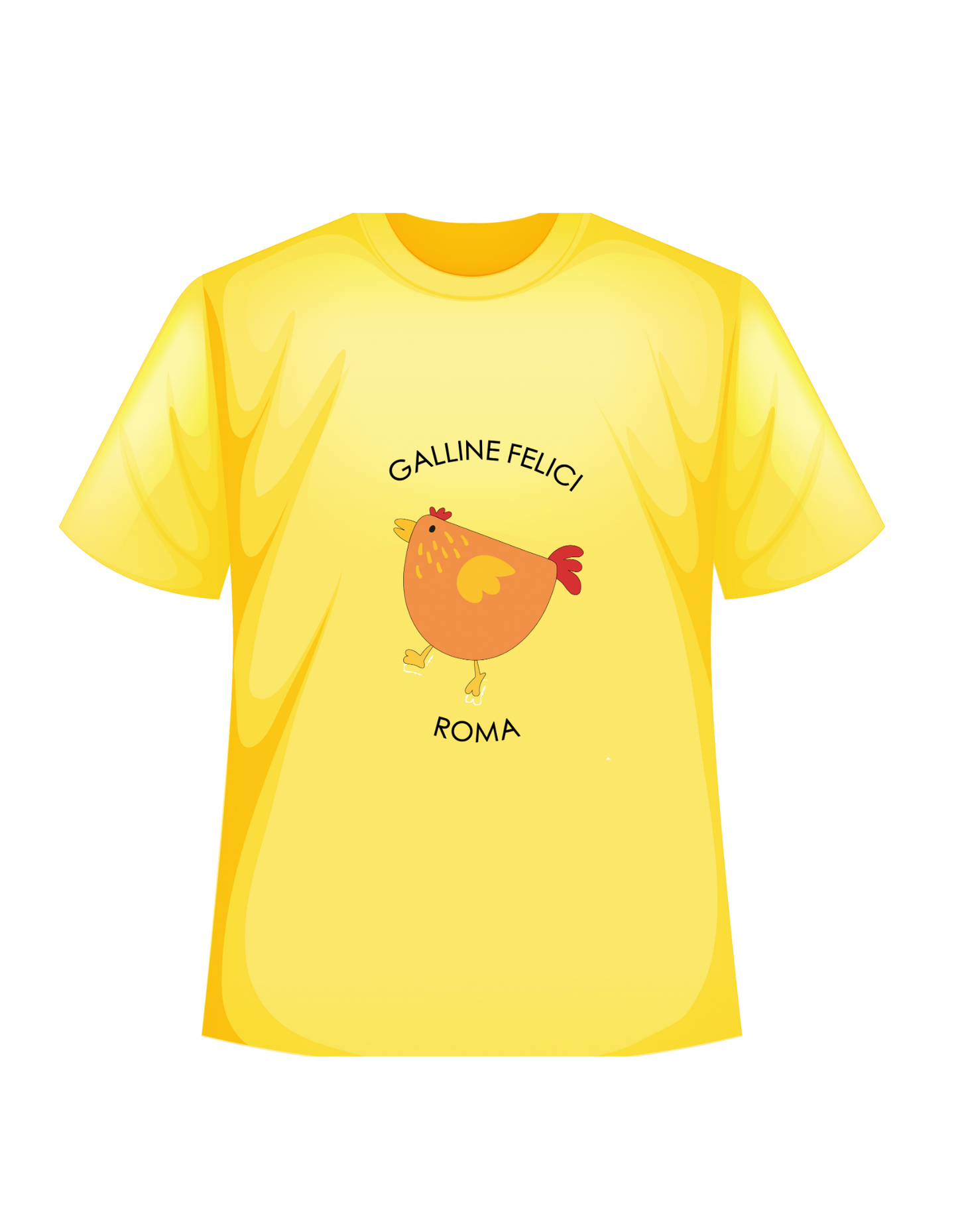 T-SHIRT GALLINE FELICI BAMBINO