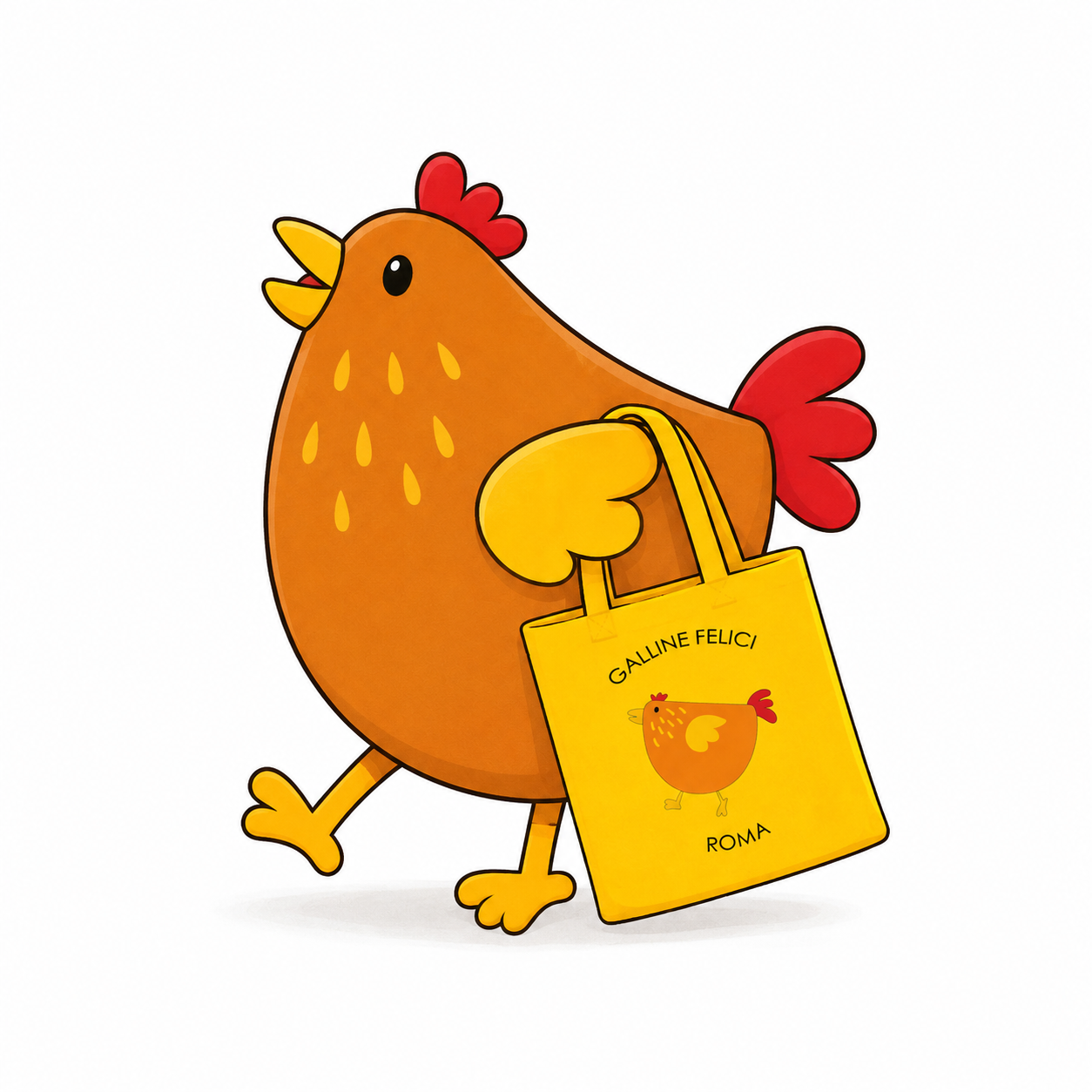 SHOPPER GALLINE FELICI