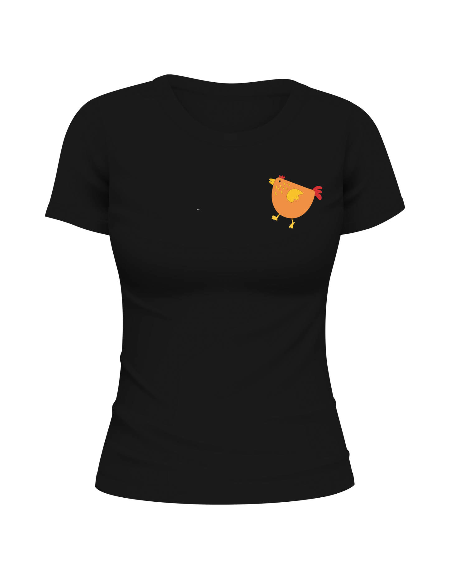 T-SHIRT GALLINE FELICI DONNA