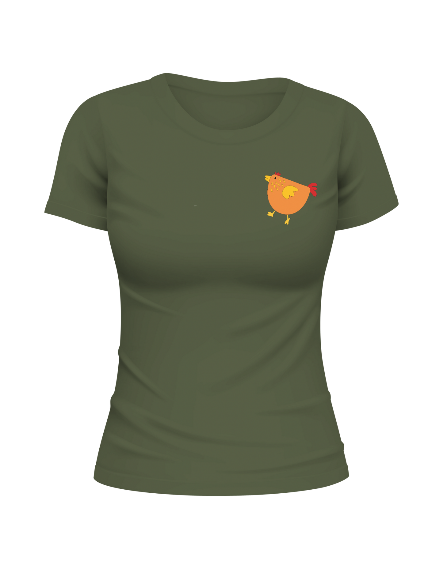 T-SHIRT GALLINE FELICI DONNA