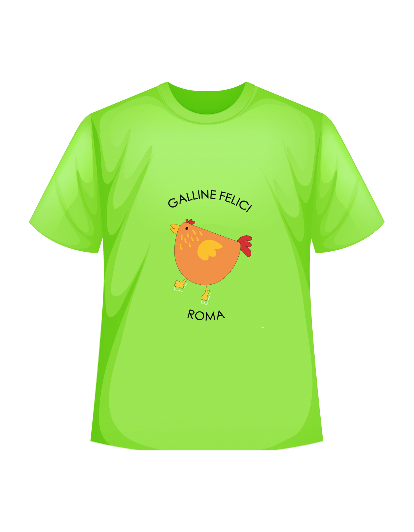 T-SHIRT GALLINE FELICI BAMBINO