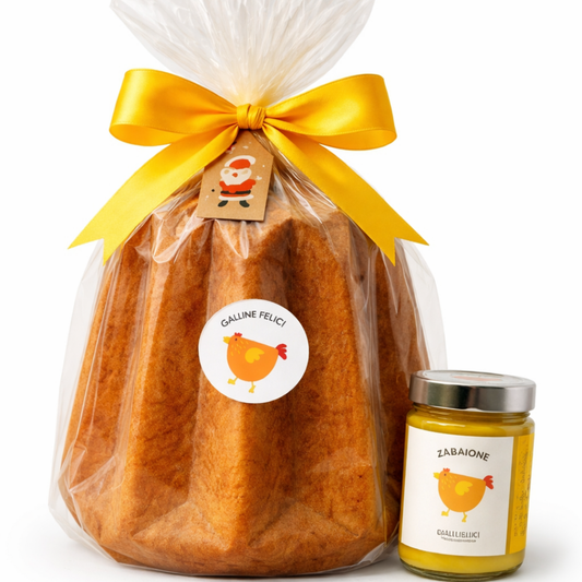 Pandoro con zabaione