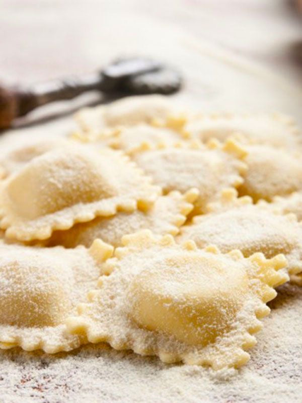 RAVIOLI RICOTTA E SPIGOLA