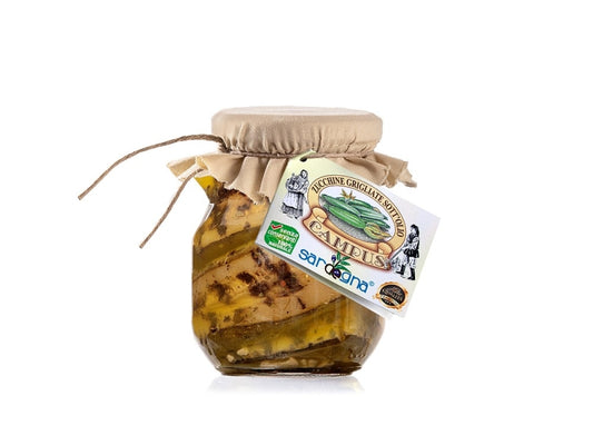 Zucchine grigliate sott'olio
