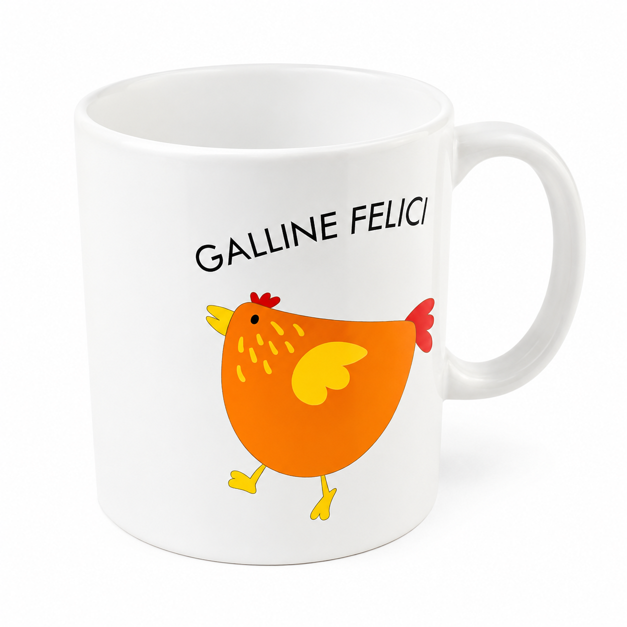 TAZZA GALLINE FELICI