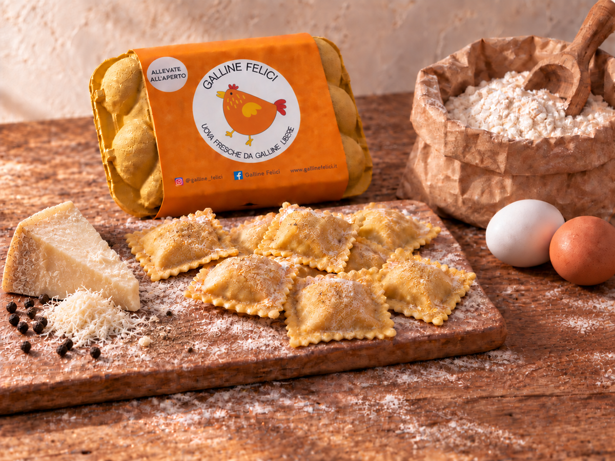 RAVIOLI CACIO E PEPE