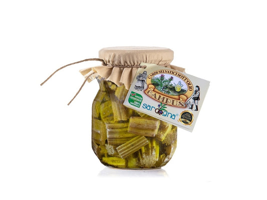 Cardi selvatici sott'olio