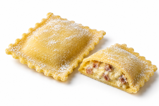 RAVIOLI ALLA CARBONARA