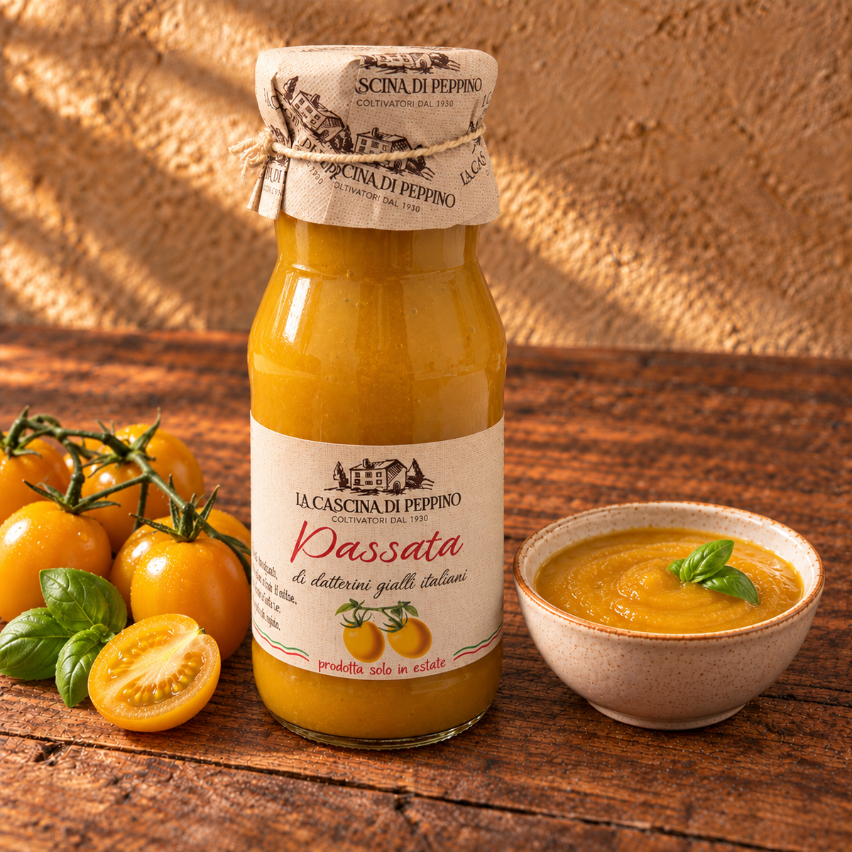 Passata di datterino giallo