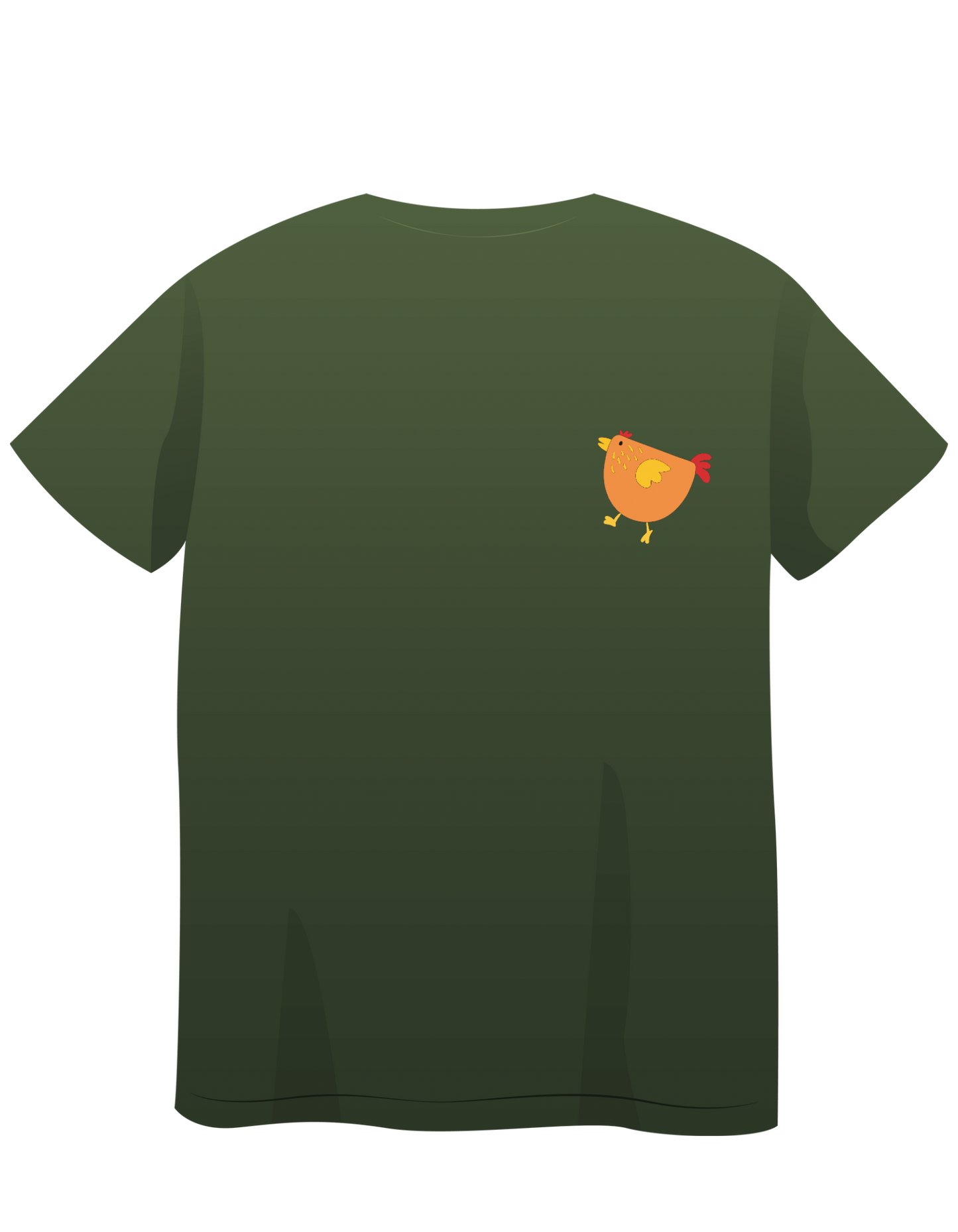 T-SHIRT GALLINE FELICI UOMO